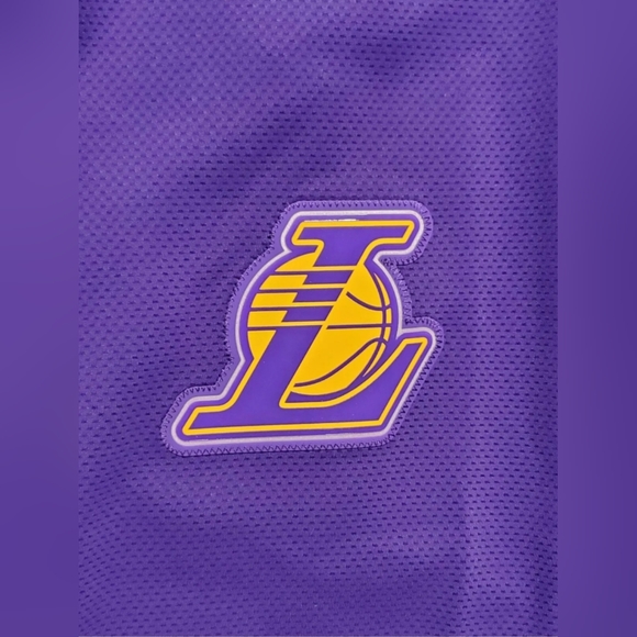 Nike NBA LA Lakers XXL-Tall Player Issued Tear Away Therma Flex Pants Purple - Picture 6 of 12